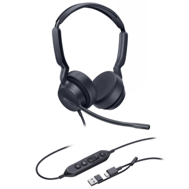 UH42 Dual Teams Headset USB-C/A — Yealink