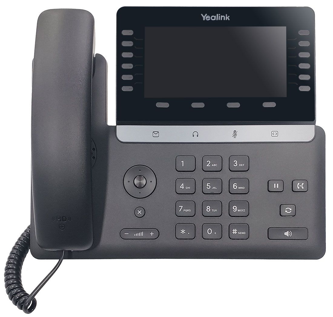SIP-T85W IP Phone 16-line PoE # — Yealink