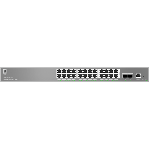 GWN7803PL Enterprise Layer 2+ Managed 24-Port 250 Watt PoE+ Switch with 2 x SFP+ — Grandstream Networks