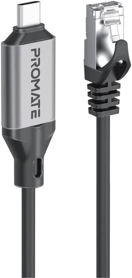 PROMATE 5m USB-C to RJ45 High-Speed 1Gbps Ethernet Cable. — Promate
