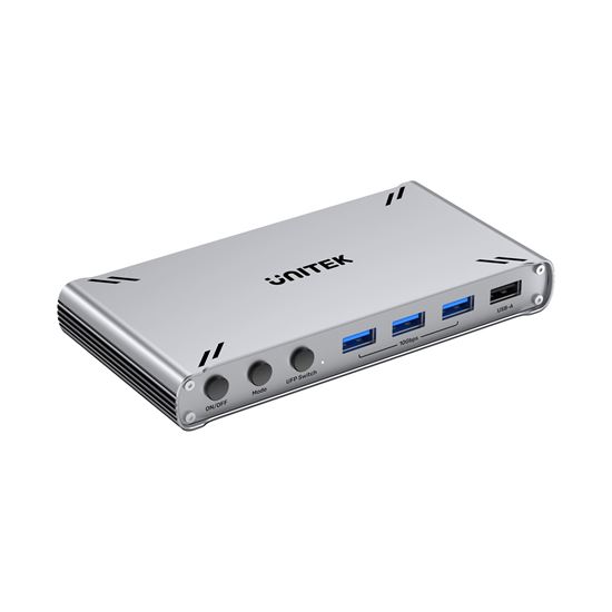 UNITEK USB-C 10Gbps HDMI Split Screen KVM Switch. Data Intercopy. — Unitek