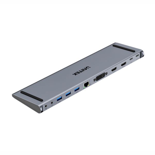 UHUB11+ Universal 4K Docking Station. Supports Triple Display & 5Gbps With 100W PD — UNITEK