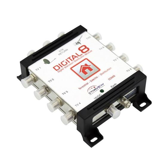 STARVIEW Digital 8-Way Multi-switch Distribution Amplifier. — Starview