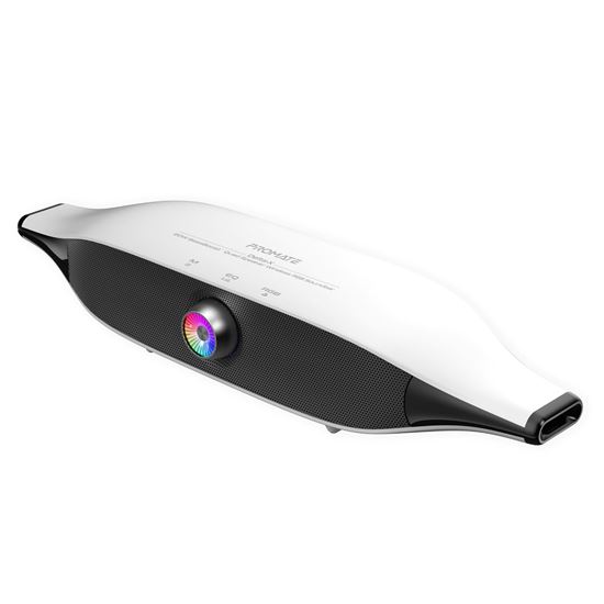 PROMATE 20W BassBoost Quad Speaker Wireless Bluetooth RGB Soundbar. — Promate