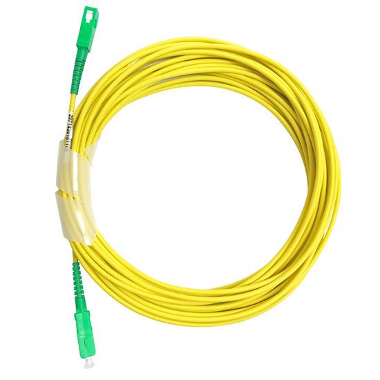 DYNAMIX 30M SCA/SCA G657A1 Armoured Fibre Lead (Simplex, Singlemode) — Dynamix