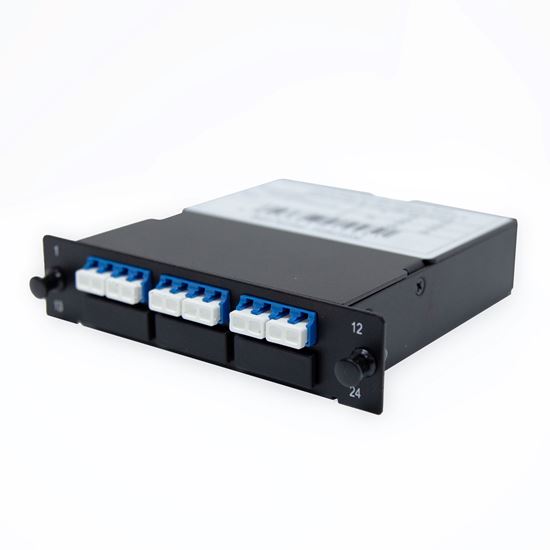 DYNAMIX MPO SM 3 Port LC Quad Single-mode 12 Fibre Cassette. — Dynamix