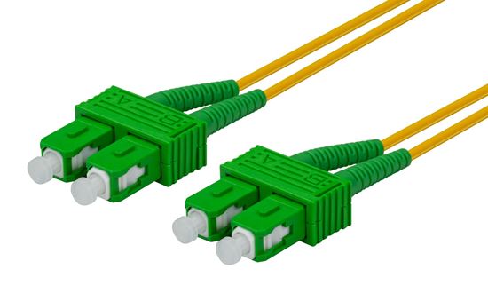 DYNAMIX 20M 9u SC APC/SC APC Duplex Single Mode G657A1 Bend Insensitive — Dynamix