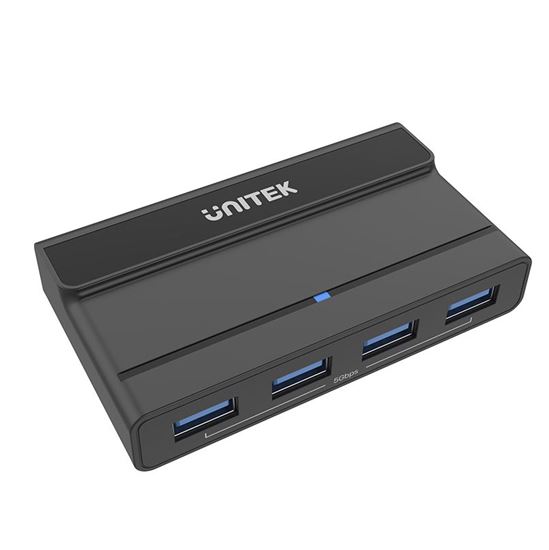 UNITEK 4-Port KVM Switcher with 4x USB-A 3.0 Ports. — Unitek