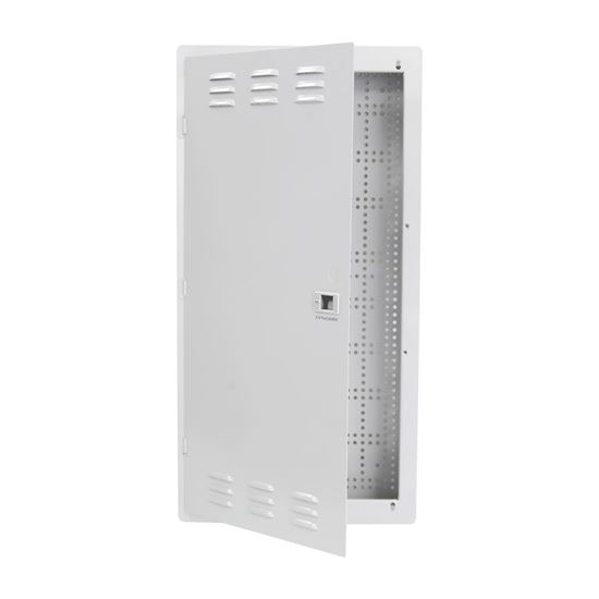 DYNAMIX 28' FTTH Network Enclosure Recessed Wall Mount with Vented Lid — Dynamix