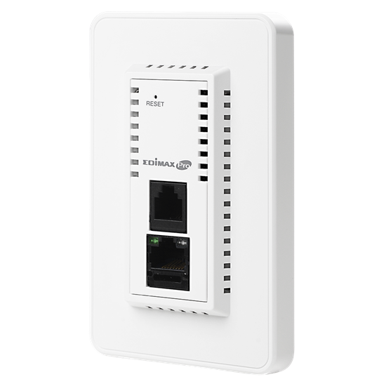 EDIMAX AC1200 In-Wall Dual-Band PoE Access Point. 802.11ac High — Edimax