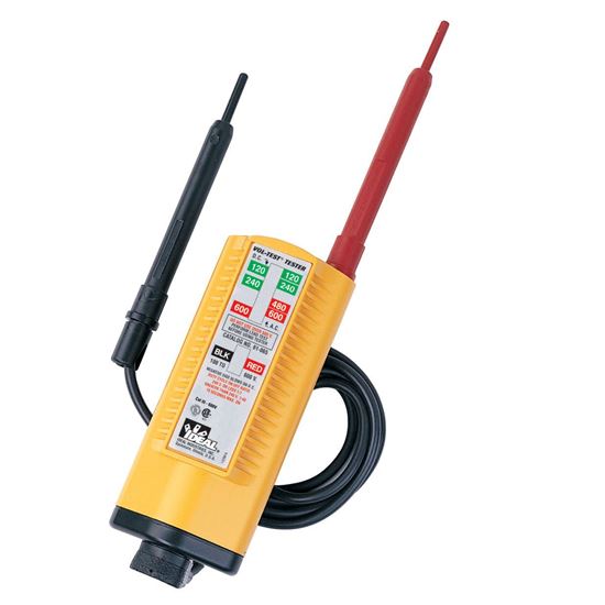 IDEAL INDUSTRIES Vol-Test Voltage Tester. 100-600V AC/DC 600V CAT III — Ideal Industries