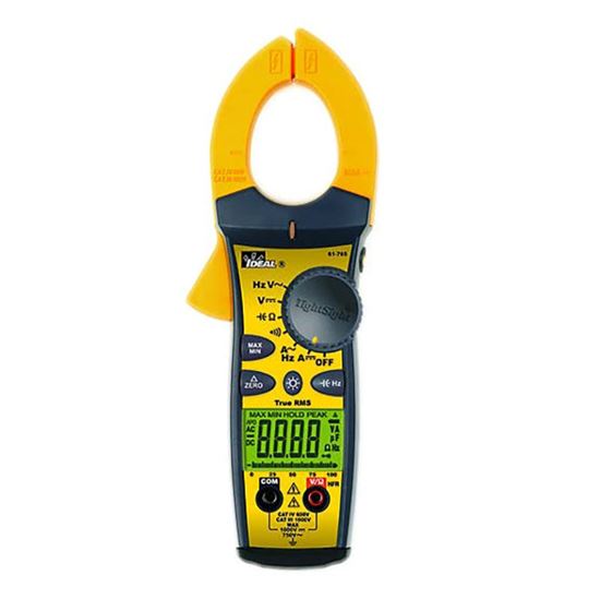 IDEAL INDUSTRIES 660A AC/DC TRMS TightSight Clamp Meter. CAT IV 600V — Ideal Industries