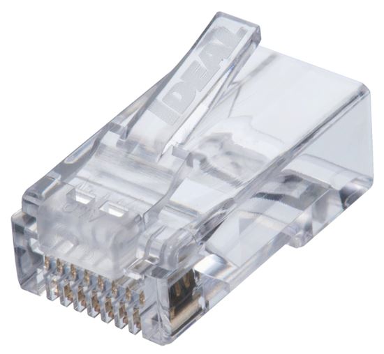 IDEAL INDUSTRIES CAT6 UTP RJ45 Push Through Plug. Pack of 50. — Ideal Industries