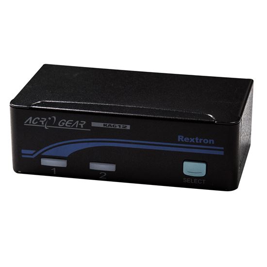 REXTRON 1-2 USB Automatic KVM Switch. Share 1x Keyboard/Video/ — Rextron