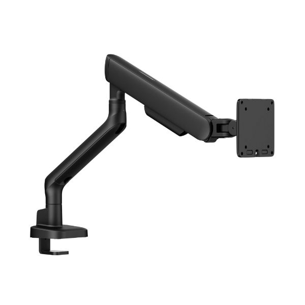 17"-35" Elite Single Screen Mechanical Spring Monitor Arm. Max Load 11Kgs, Black — Brateck