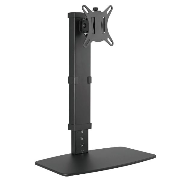 17''-32'' Single Screen Vertical Lift Steel Monitor 10 View Height Settings — Brateck
