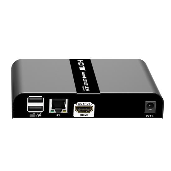 LENKENG 4K HDMI Extender with KVM Support Over Single CAT6/6A/7 Cable — Lenkeng