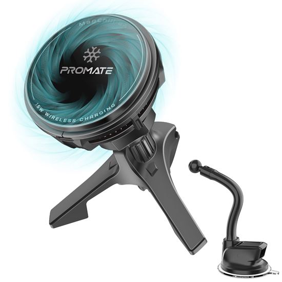 PROMATE 15W ActiveCool Cradleless Magsafe Compatible Wireless Charger — Promate