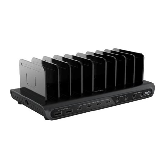 UNITEK uCharge 10-Port 240W Smart Charging Station. — unitek