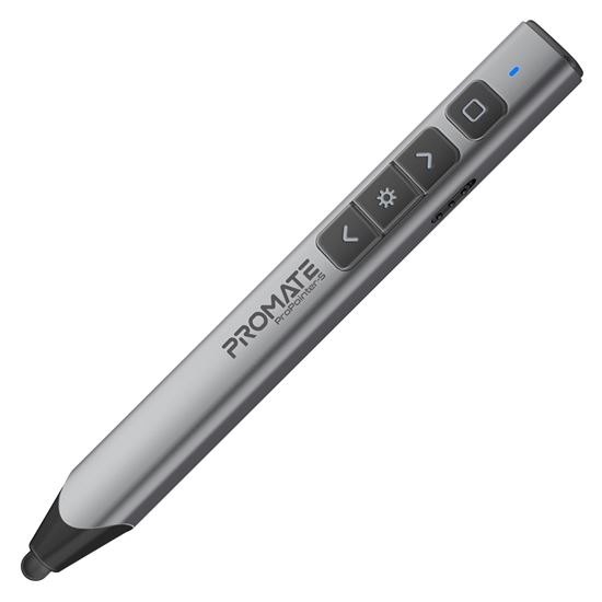 PROMATE Universal Intuitive Laser Pointer with Built-in Stylus Pen. — Promate
