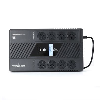 SafeGuard 1000VA (600W) Line Interactive UPS 4 x NZ Battery Back Up & Surge Out — Dynamix