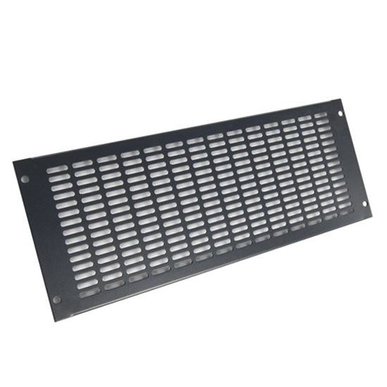 DYNAMIX 4RU Vented Blanking Panel. Black Colour — Dynamix