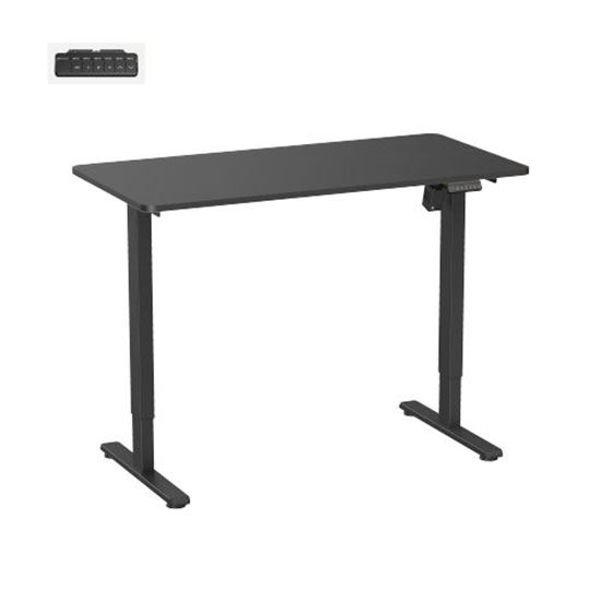 BRATECK Eco Ergonomic Office Electric Sit-Stand Desk with Single — Brateck