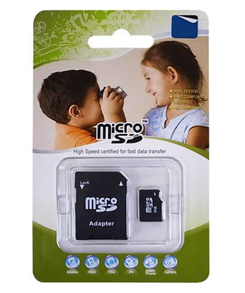 256GB Micro SD High-Speed Certified Flash Card with Adapter. 30MB/Sec. — Dynamix