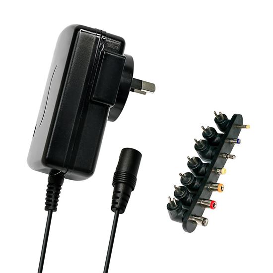 DYNAMIX 2.5A Switch Mode Power Adapter 3/5/6/7.5/ 9/12V DC. — Dynamix