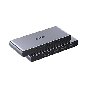 UNITEK 4-In-1-Out 4K Switch Switch Between Dual 4K@60Hz — unitek