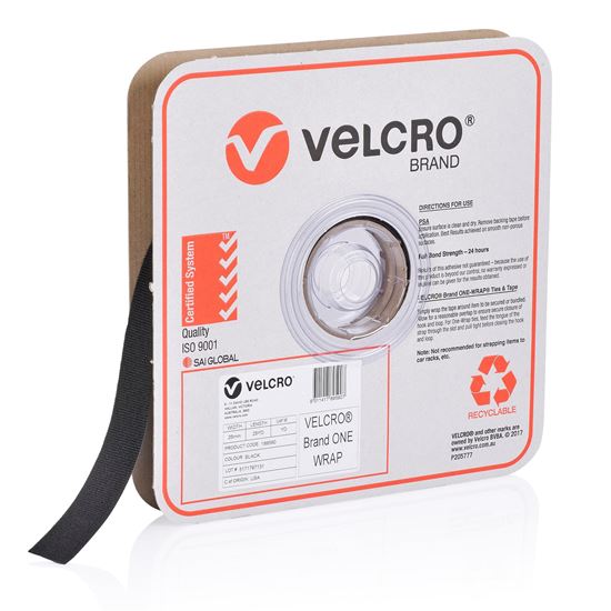 VELCRO One-Wrap 25mm Continuous 22.8m Roll. Custom Cut to Length. — Velcro