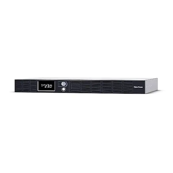 Smart App Office Rackmount Series LCD1000VA / 600W 1U Line Interactive UPS — CyberPower Systems