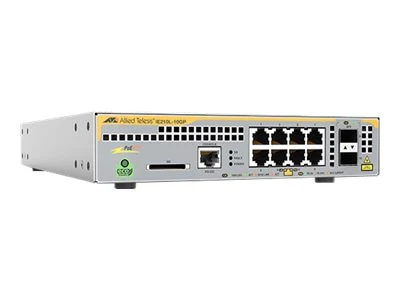 AT-IE210L-10GP-60 Industrial managed PoE+ switch- 8 � 10/100/1000TX PoE+ ports- 2 � 100/1000X SFP — Allied Telesis