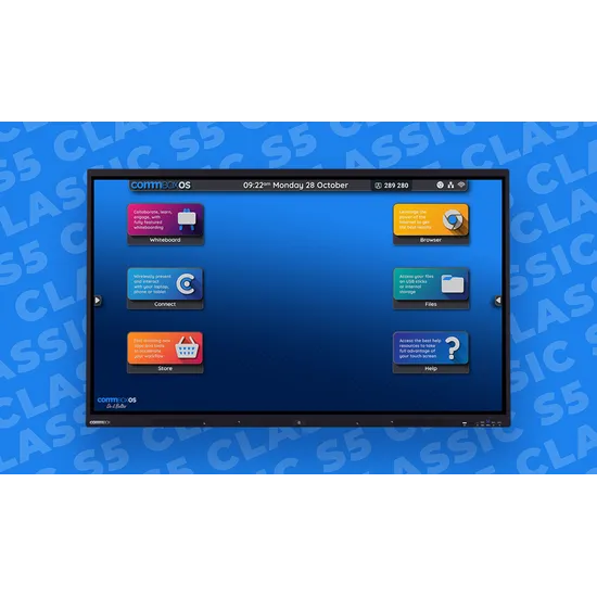 CommBox S5 Classic 98"" Interactive Display# — CommBox