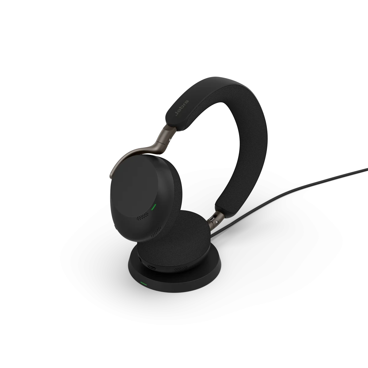Evolve3 75 MS USB-A + Link 390 with Charging Stand — Jabra