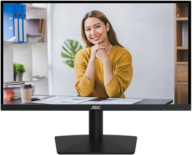 AOC 24B15H3 24" IPS 1920x1080 VGA HDMI 120Hz Frameless Monitor — AOC