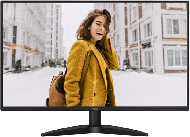 AOC 27B36X 27" IPS 1920x1080 HDMI DP 144Hz Frameless Monitor — AOC