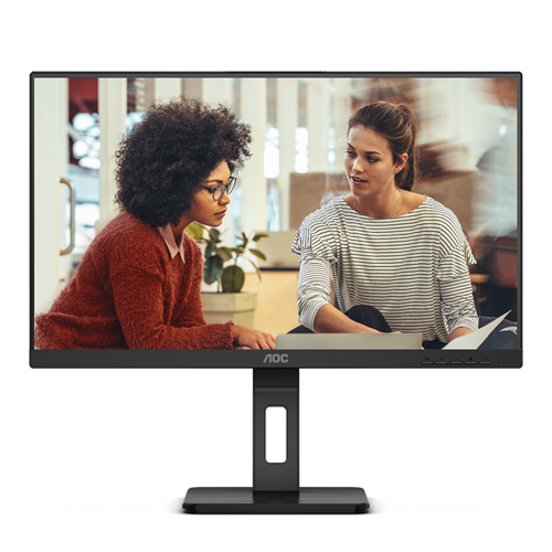 AOC 24E3QAF 24" IPS 1920x1080 VGA HDMI DP Spkrs Height Adjust 5yr wty — AOC