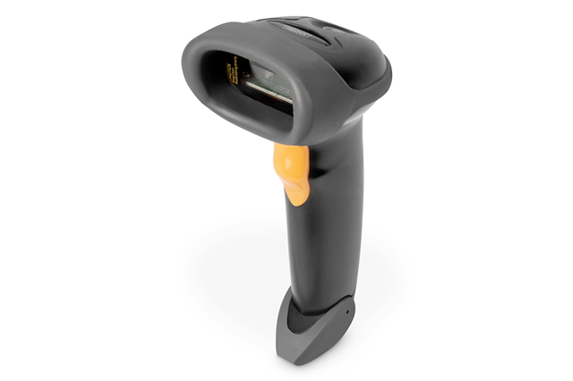 Digitus 2D QR Code Compatible Barcode Scanner USB with Stand — Digitus