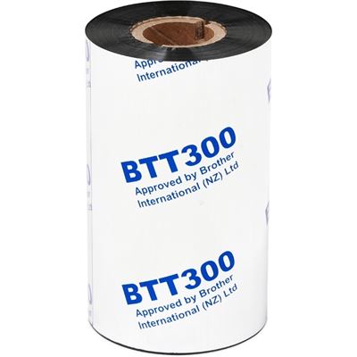 Brother BTT300SR Standard Resin Ribbon 110mm x 300m 6pk — Brother