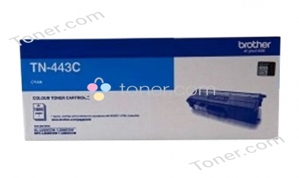 Brother TN443C Cyan High Yield Toner — Brother