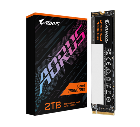 AORUS Gen4 7000E M.2 2Tb SSD — Gigabyte