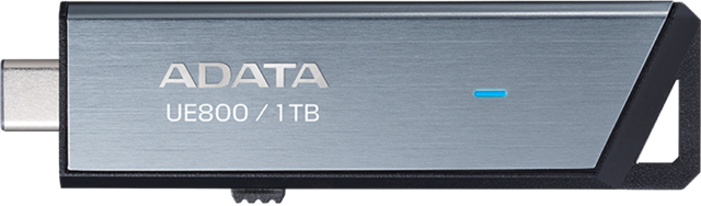 ADATA UE800 Retractable USB3.2 Gen 2 Type-C 256GB External SSD 5yr wty — Adata
