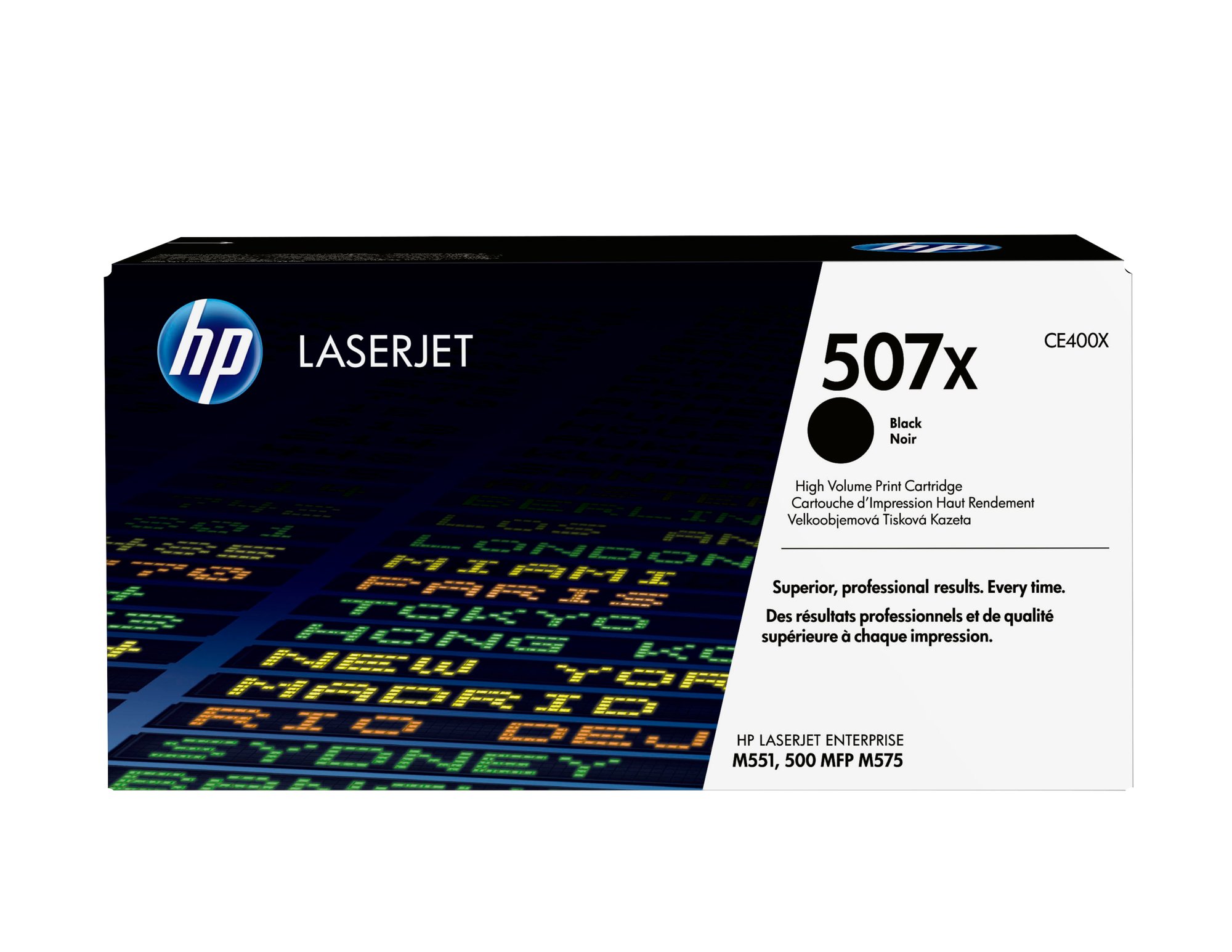 HP 507X Black High Yield Toner — HP