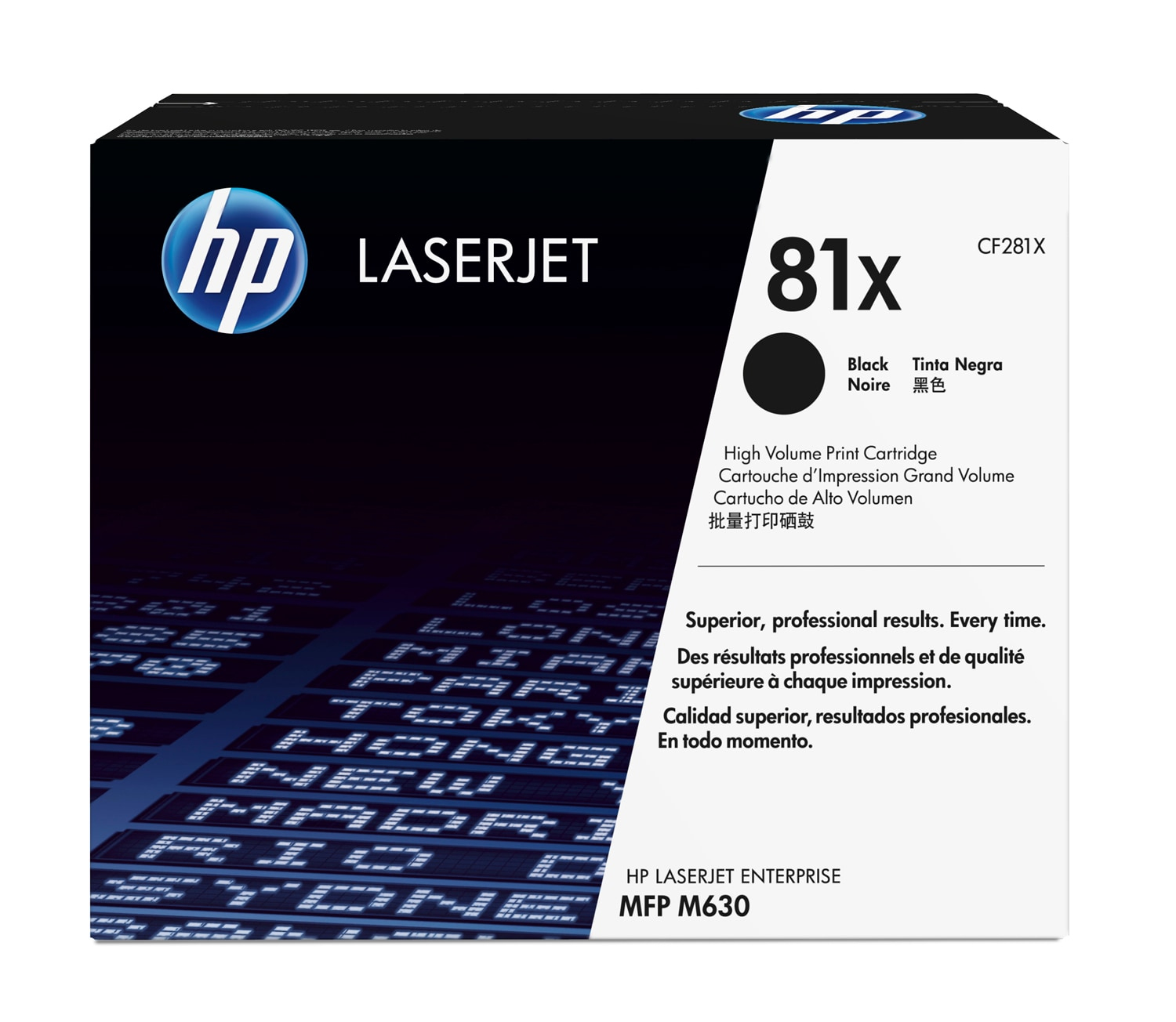 HP 81X Black High Yield Toner — HP