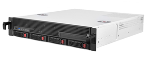 SilverStone RM21-304 mATX 2U 4 Bay Rackmount Case — SilverStone