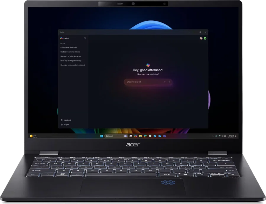 Acer TravelMate P614-54T 14" U7-258v 32GB 1TB SSD W11Pro 3yr wty — Acer