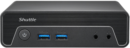 Shuttle NE10N N100 Processor Fanless BareBones PC — Shuttle