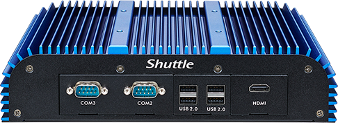 Shuttle BPCAL03-i5-1245UE Fanless -20~60 Industrial Embedded PC — Shuttle