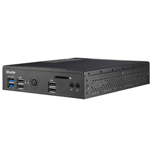 Shuttle DS20U Celeron 5205U 1.3L Fanless Barebones PC — Shuttle